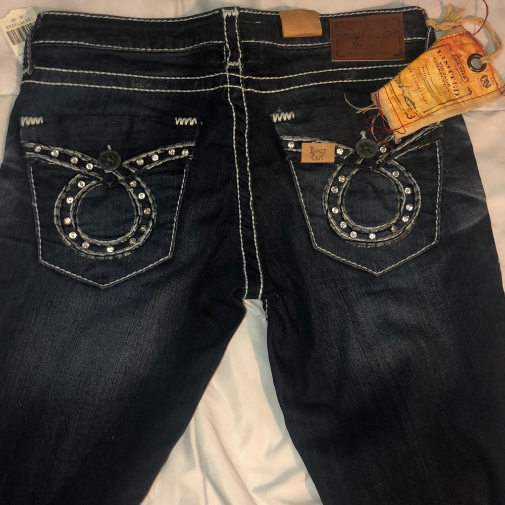 Big star boot cut jeans